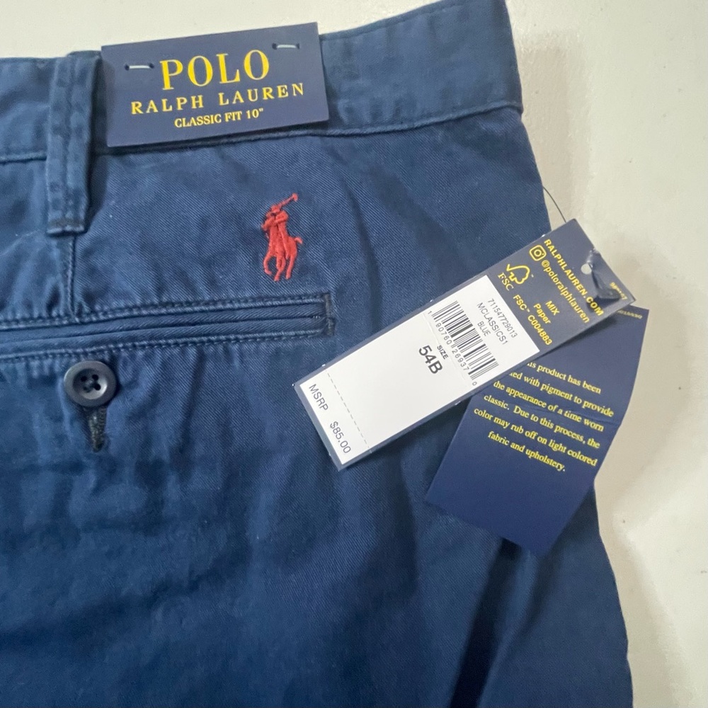 Polo Ralph Lauren chino shorts size 54B
Classic Fit 10” - Picture 7 of 13